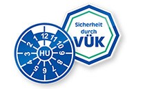 Logo Verkehrssicherheit und Überwachung v. Kraftfahrzeugen GmbH Kirchlengern