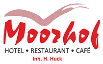 Logo Restaurant - Cafe Moorhof Inhaber Heinfried Huck Stemwede