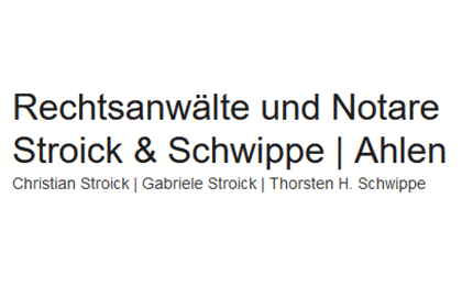 FirmenlogoRechtsanwälte Stroick & Schwippe Ahlen