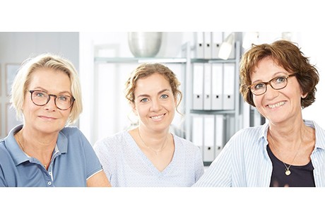 Bildergallerie Gynäkologie am Ring, Ulrike Rehmsmeier, Dr. med. Corinna Rockenfeller, Dr. med. Marita Dransfeld, Dr. med. Susanne Terkatz Münster
