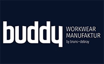 Logo buddy workwear Berufsbekleidung Warendorf