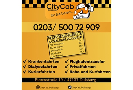 Bildergallerie CityCab Duisburg Duisburg