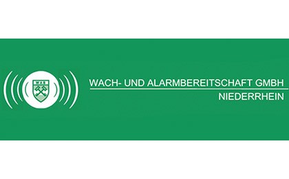 Logo Wach- und Alarmbereitschaft Niederrhein GmbH Moers