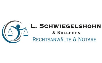 Logo Rechtsanwälte - Notare Schwiegelshohn L. a.D., Rohde F. Dr. a.D., Schwiegelshohn Th. u. RA Güldenberg U. Duisburg