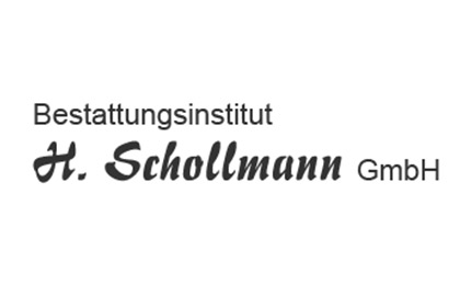 Logo Bestattungsinstitut H. Schollmann GmbH Duisburg