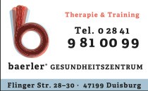 Logo Baerler Gesundheitszentrum GmbH Eric Nellen Duisburg