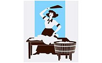 Logo Wäscherei Buschmann - Gardinenservice Bonn