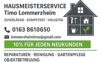 FirmenlogoHausmeisterservice Lommerzheim Wachtberg
