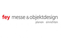Logo fey messe & objektdesign planen & einrichten Ulm