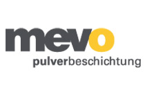 Logo mevo GmbH Pulverbeschichtung Dornstadt