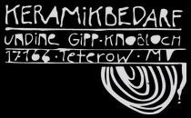 Logo Keramikbedarf Undine Gipp-Knobloch Teterow