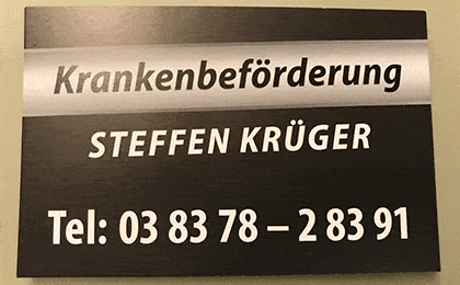 FirmenlogoKrüger Steffen Krankenfahrten Ostseebad Heringsdorf