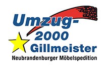 Logo Umzug 2000 Gillmeister e.K. Möbelspedition Neubrandenburg