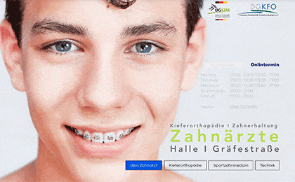 FirmenlogoKieferorthopädie I Zahnerhaltung I Sportzahnmedizin I Zahnärzte Halle Gräfestraße Halle (Saale)