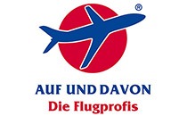 Logo AUF UND DAVON - Die Flugprofis Inhaber Marcus Föst Halle