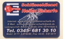 Logo Scharfe Heiko Schlüsseldienst Halle
