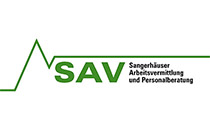 Logo SAV - Sangerhäuser Arbeitsvermittlung und Personalberatung Dipl.-Ök. Solvejg Lau Sangerhausen
