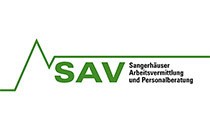 FirmenlogoSAV - Sangerhäuser Arbeitsvermittlung und Personalberatung Dipl.-Ök. Solvejg Lau Sangerhausen