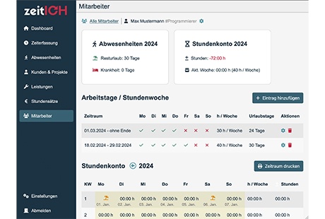 Eigentümer Bilder Zeiterfassung zeitICH Allstedt