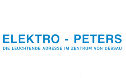 FirmenlogoElektro-Peters Inh. Jacqueline Lange Dessau-Roßlau