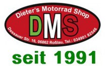 Logo Dieter's Motorrad-Shop Vertragshändler u. Meisterwerkstatt Dessau-Roßlau