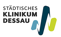 Logo Städtisches Klinikum Dessau Akademisches Lehrkrankenhaus mit Hochschulabteilungen der Medizinischen Hochschule Brandenburg Theodor Fontane Dessau