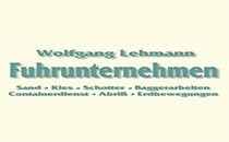 Logo Fuhrunternehmen W. Lehmann Lutherstadt Wittenberg