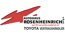 Logo Autohaus Rosenheinrich Toyota-Vertragshändler Lutherstadt Wittenberg