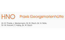 Logo HNO Praxis Georgsmarienhütte - Dr. D. Posch, Dr. O. Thiede, J. Westermann, Dr. H. Rolle, Dr. W. Franzen, T. Habig, Dr. M. Posch Georgsmarienhütte