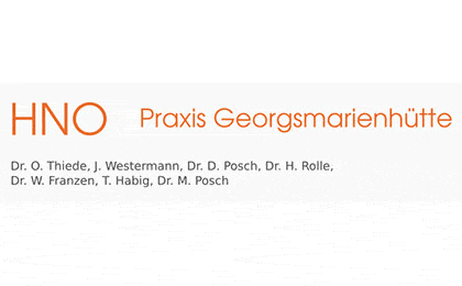 FirmenlogoHNO Praxis Georgsmarienhütte - Dr. D. Posch, Dr. O. Thiede, J. Westermann, Dr. H. Rolle, Dr. W. Franzen, T. Habig, Dr. M. Posch Georgsmarienhütte