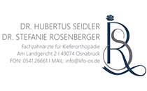 Logo Seidler Hubertus Dr.med. u. Rosenberger Stefanie Dr.med.dent. Fachzahnärzte für Kieferorthopädie Osnabrück