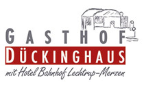 Logo Gasthof Dückinghaus mit Hotel Bahnhof Lechtrup-Merzen Merzen