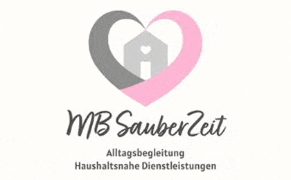 FirmenlogoMB SauberZeit Alltagsbegleitung und Hauswirtschaftliche Versorgung Manuela Biermann Nenndorf