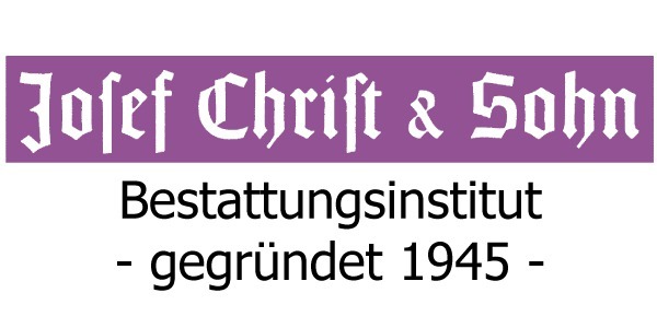 Logo Christ & Sohn Bestattungen Kriftel