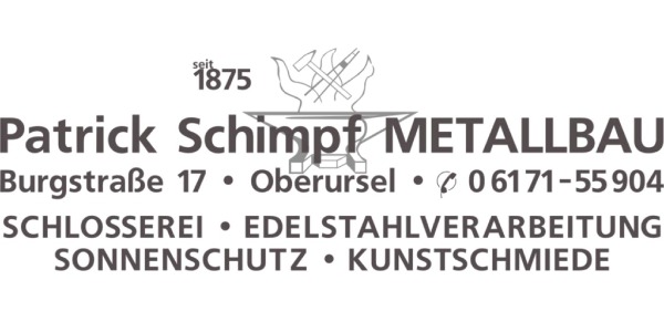 Logo Schimpf Patrick Schlosserei & Metallbau Oberursel