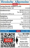 Bildergallerie HNA Witzenhäuser Allgemeine Witzenhausen