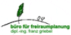 Logo büro für freiraumplanung dipl.-ing franz griebel Ahnatal