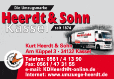 Bildergallerie Heerdt Kurt & Sohn Inhaber Torsten Heerdt Möbeltransporte und Umzüge Kassel