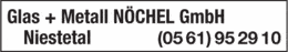 Bildergallerie Nöchel GmbH Glas- und Metallbau Niestetal