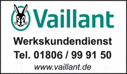 Bildergallerie Vaillant Werkskundendienst 