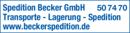 Bildergallerie Robert Becker GmbH Spedition Kassel