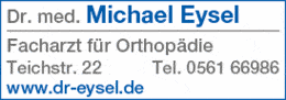 Bildergallerie Eysel Michael Dr. med. Facharzt für Orthopädie Kassel Kirchditmold