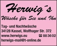 Bildergallerie Herwig´s Wäsche für Sie und Ihn Tag- und Nachtwäsche Kassel
