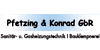 Logo Pfetzing & Konrad GbR Sanitär- u. Gasheizungstechnik Kassel