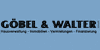 Logo Göbel & Walter GmbH Immobilien Hausverwaltung Vermietungen Kassel