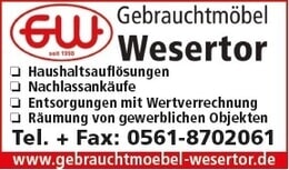 Bildergallerie Gebrauchtmöbel - Wesertor Kassel