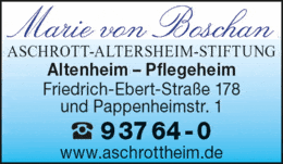 Bildergallerie Marie von Boschan Aschrott-Altersheime-Stiftung Seniorenheim Kassel