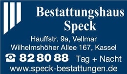 Bildergallerie SPECK Bestattungshaus Vellmar