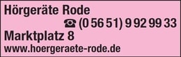 Bildergallerie Hörgeräte Rode Eschwege