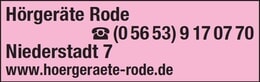 Bildergallerie Hörgeräte Rode Sontra